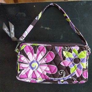 Vera Bradley Wristlet Wallet Purse Floral Pattern